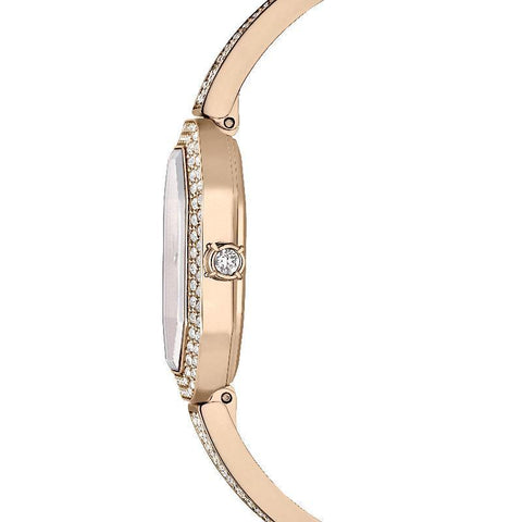 Swarovski Dextera Bangle Silver Tone Stainless Steel Swiss Made Watch