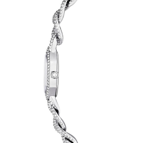 Swarovski Dextera Chain Silver Tone Stainless Steel Swiss Made Watch