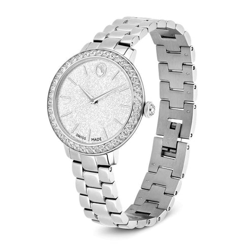Swarovski Matrix 3-Link Swiss Made Automatic Stainless Steel Watch