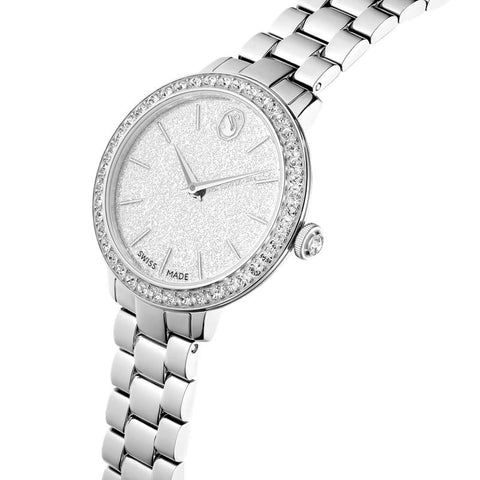 Swarovski Matrix 3-Link Swiss Made Automatic Stainless Steel Watch