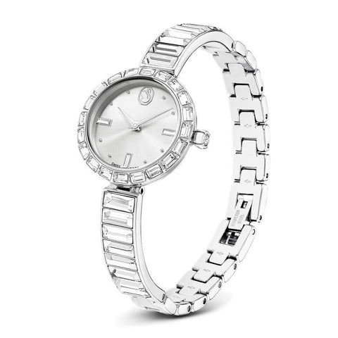 Swarovski Matrix Bangle Swiss Made Stainless Steel Watch