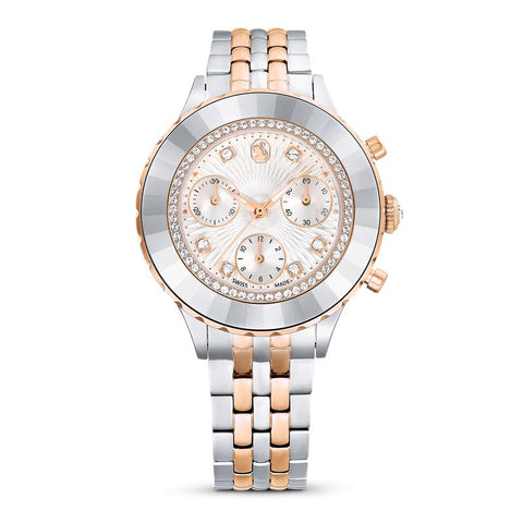 Swarovski Octea Chrono Rose GoldSwiss Made Watch
