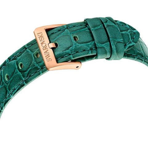Swarovski Octea Chrono Swiss Made Green Rose Gold Watch