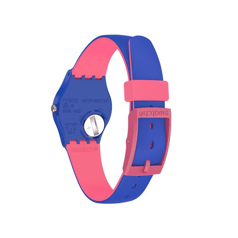 The Watch Boutique Swatch BACK TO BIKO BLOO Watch LS115C