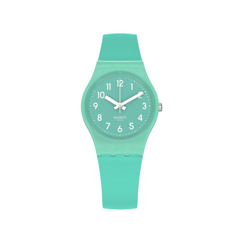 The Watch Boutique Swatch BACK TO MINT LEAVE Watch LL115C