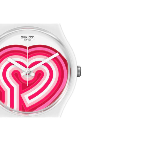 The Watch Boutique Swatch BEATPINK Watch GW214