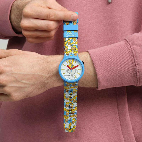 The Watch Boutique Swatch BEST. DAD. EVER. Watch SB05Z100