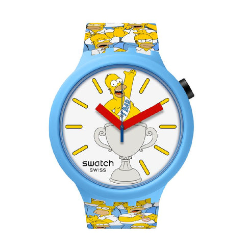 The Watch Boutique Swatch BEST. DAD. EVER. Watch SB05Z100