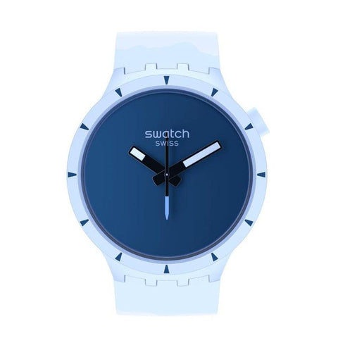 The Watch Boutique Swatch BIG BOLD BIOCERAMIC ARCTIC Watch SB03N102 Default Title