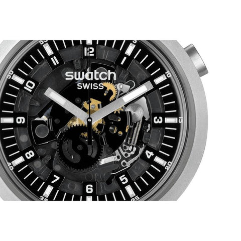 The Watch Boutique Swatch BIG BOLD IRONY DARK IRONY Watch SB07S105