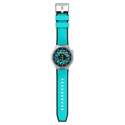 The Watch Boutique Swatch BIG BOLD IRONY MINT TRIM Watch SB07S111