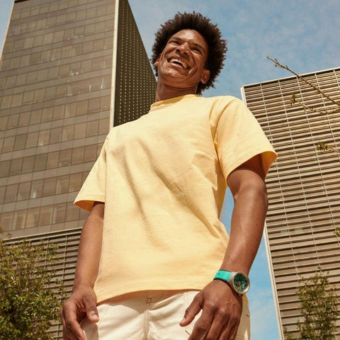 The Watch Boutique Swatch BIG BOLD IRONY MINT TRIM Watch SB07S111