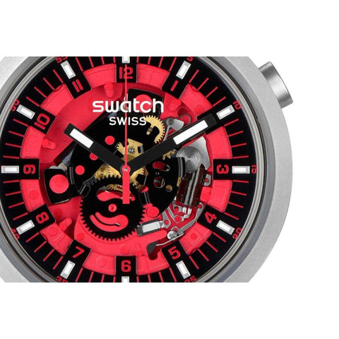 The Watch Boutique Swatch BIG BOLD IRONY RED JUICY Watch SB07S110