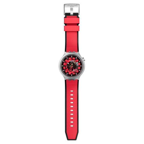 The Watch Boutique Swatch BIG BOLD IRONY RED JUICY Watch SB07S110