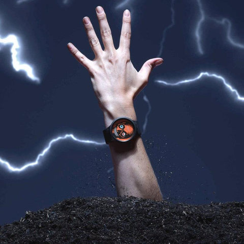 The Watch Boutique Swatch BIG BOLD IT'S SPOOKY TIME Watch SB03B700