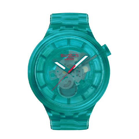 The Watch Boutique Swatch BIG BOLD TURQUOISE JOY Watch SB05L101