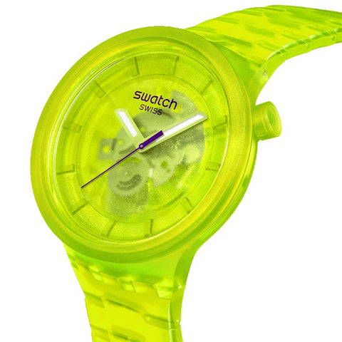 The Watch Boutique Swatch BIG BOLD YELLOW JOY Watch SB05J103