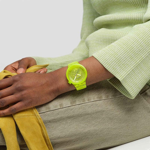 The Watch Boutique Swatch BIG BOLD YELLOW JOY Watch SB05J103