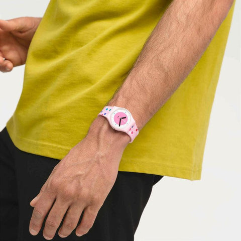 The Watch Boutique Swatch BLOWING BUBBLES Watch SO28P109