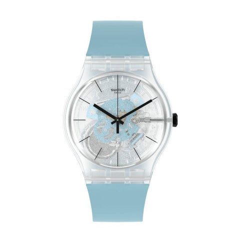 The Watch Boutique Swatch BLUE DAZE Watch SO29K105