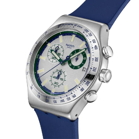 The Watch Boutique Swatch BLUE REFLECTIVE Watch - YVS539