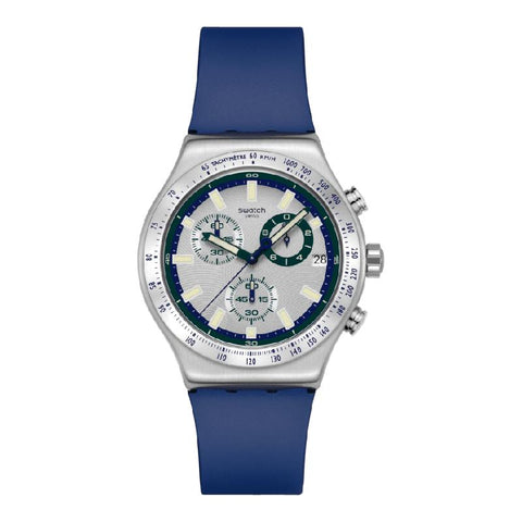 The Watch Boutique Swatch BLUE REFLECTIVE Watch - YVS539