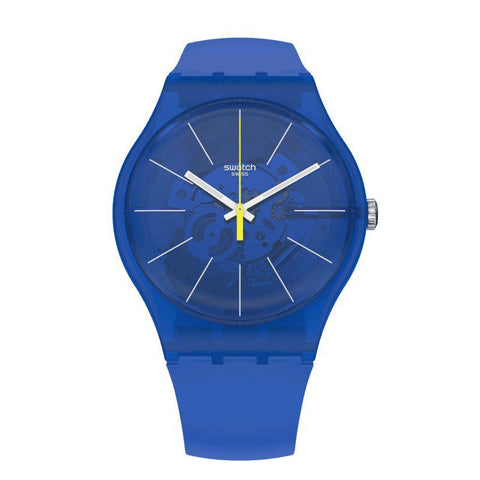 The Watch Boutique Swatch BLUE SIRUP Watch SUON142 Default Title