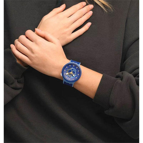 The Watch Boutique Swatch BOUNCING BLUE Watch SB05N105