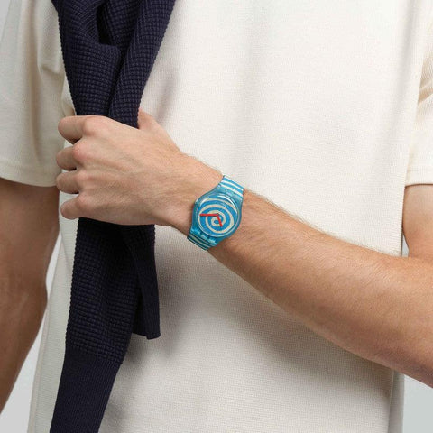 The Watch Boutique Swatch BOURGEOIS'S SPIRALS Watch SUOZ364