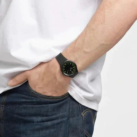 The Watch Boutique Swatch BRUSHED GREEN Watch SS07B108