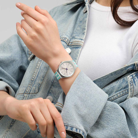 The Watch Boutique Swatch Beach Hour Watch SYXS160