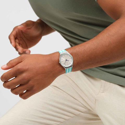 The Watch Boutique Swatch Beach Hour Watch SYXS160