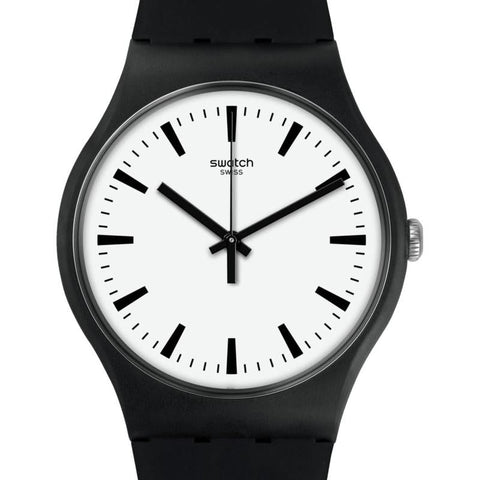 The Watch Boutique Swatch Blackback Pay! Watch - SO29B114-6000