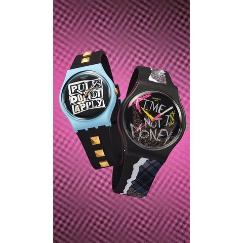 The Watch Boutique Swatch Blank Check Bioceramic SwatchPAY! Watch