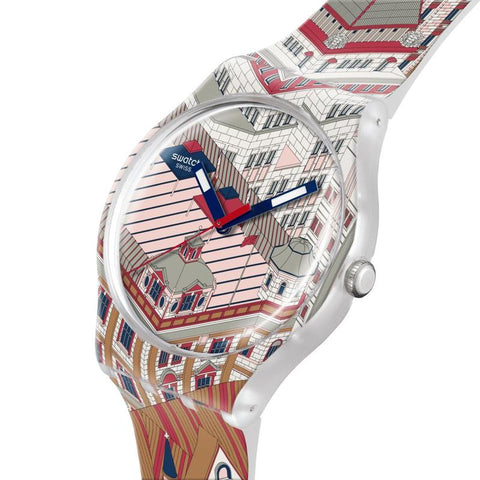 The Watch Boutique Swatch Bund-astic Watch - SUOZ371