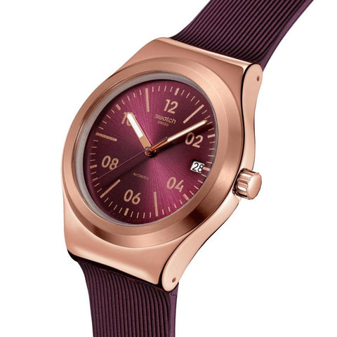 The Watch Boutique Swatch Burgundy Story Watch YIG401
