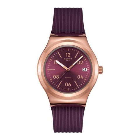 The Watch Boutique Swatch Burgundy Story Watch YIG401