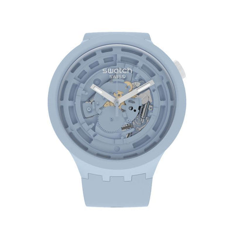 The Watch Boutique Swatch C-BLUE Watch SB03N100 Default Title