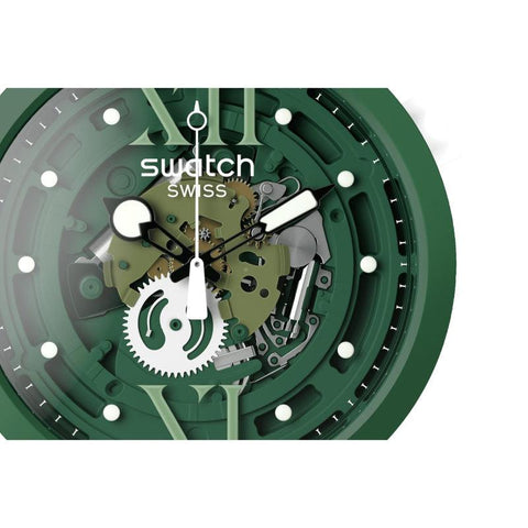 The Watch Boutique Swatch CAMOFLOWER GREEN Watch SB05G104
