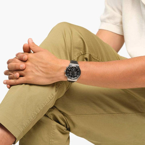 The Watch Boutique Swatch CARBONIUM DREAM Watch YVS495