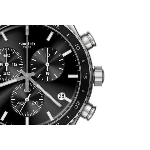 The Watch Boutique Swatch CARBONIUM DREAM Watch YVS495