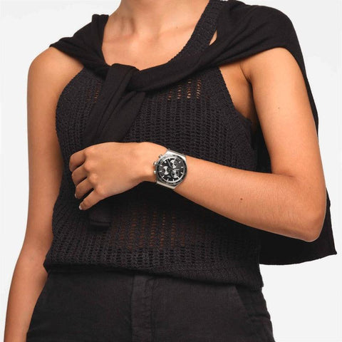 The Watch Boutique Swatch CARBONIUM DREAM Watch YVS495