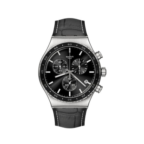 The Watch Boutique Swatch CARBONIUM DREAM Watch YVS495 Default Title