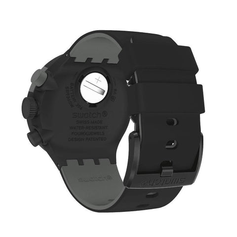 The Watch Boutique Swatch CHECKPOINT BLACK Watch SB02B400