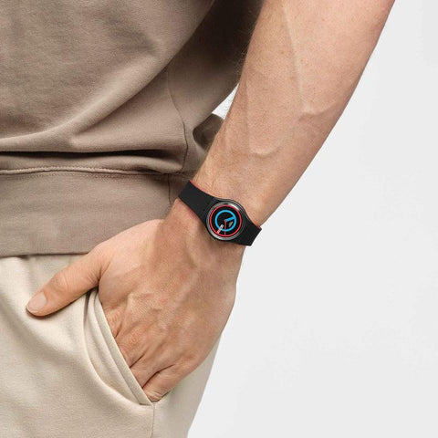 The Watch Boutique Swatch CIRCLING BLACK Watch SO28B706
