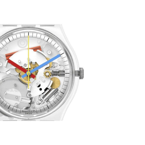 The Watch Boutique Swatch CLEARLY GENT Watch SO28K100