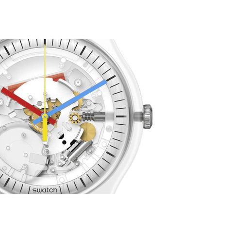 The Watch Boutique Swatch CLEARLY NEW GENT Watch SO29K100