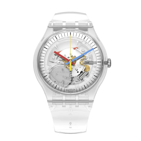 The Watch Boutique Swatch CLEARLY NEW GENT Watch SO29K100 Default Title
