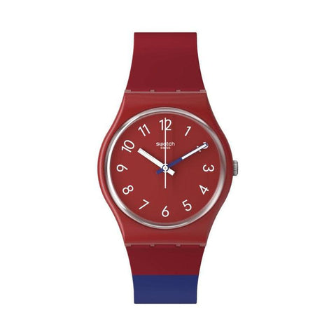 The Watch Boutique Swatch COLORE BLOCCO Watch SO28R112