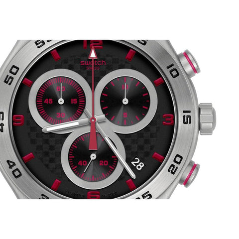 The Watch Boutique Swatch CRIMSON CARBONIC RED Watch YVS524